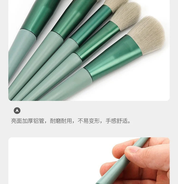 13Pcs Soft Fluffy Makeup Brushes Set for Cosmetics Foundation Blush Powder Eyeshadow Kabuki Blending Makeup Brush Beauty Tool